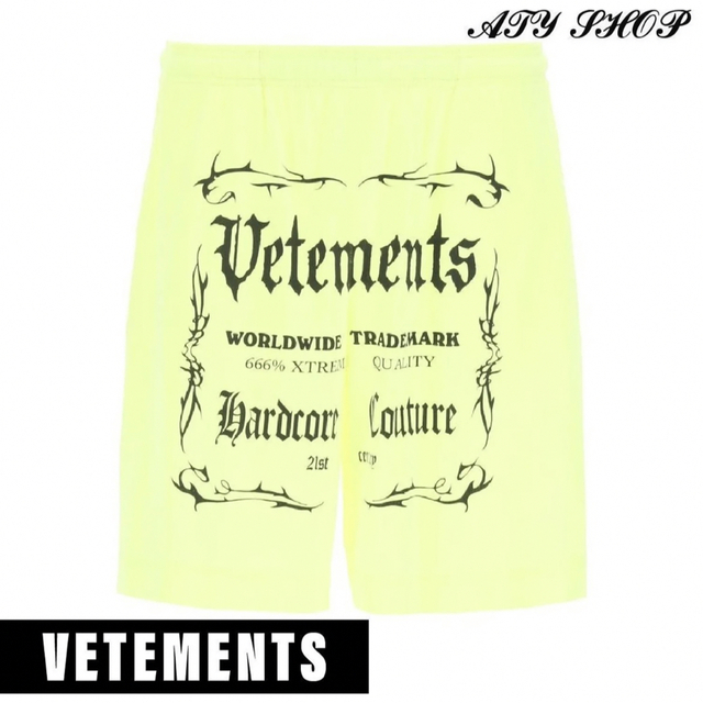VETEMENTS - ヴェトモン ハーフパンツの通販 by M's shop|ヴェトモン