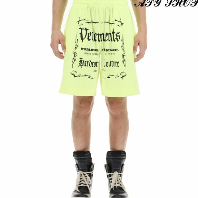 VETEMENTS - ヴェトモン ハーフパンツの通販 by M's shop|ヴェトモン