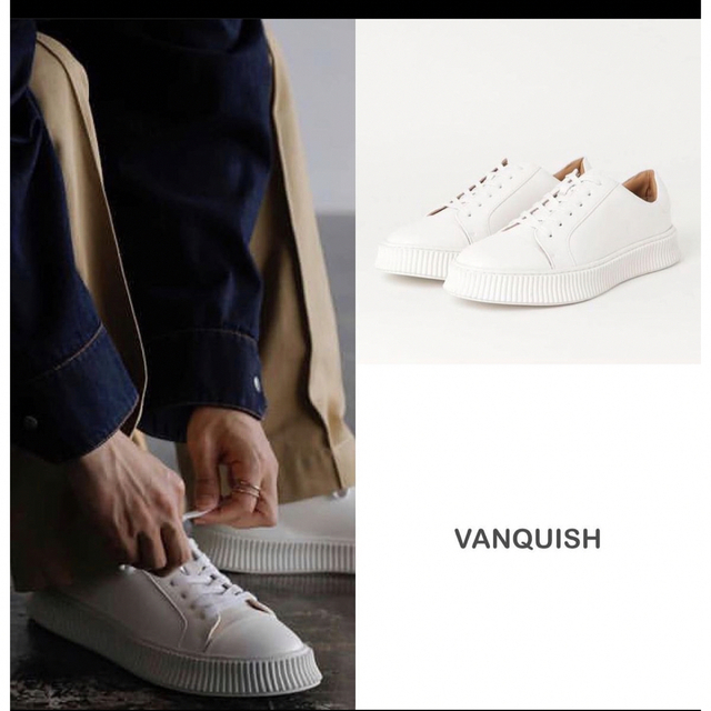 VANQUISH - 西島隆弘着用スニーカーの通販 by だい's shop VANQUISH - 西島隆弘着用スニーカーの通販 by だい's shop