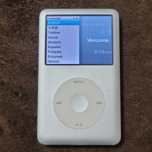 iPod classic 160G ホワイト ジャンク品