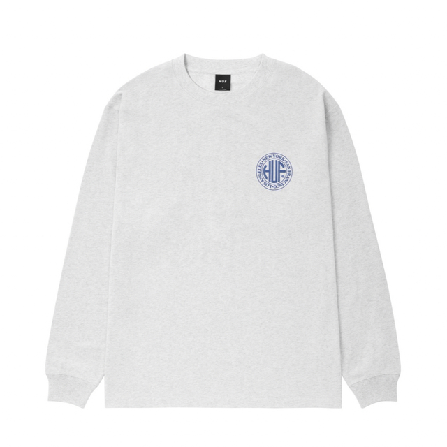 HUF ロングTシャツ アッシュグレー