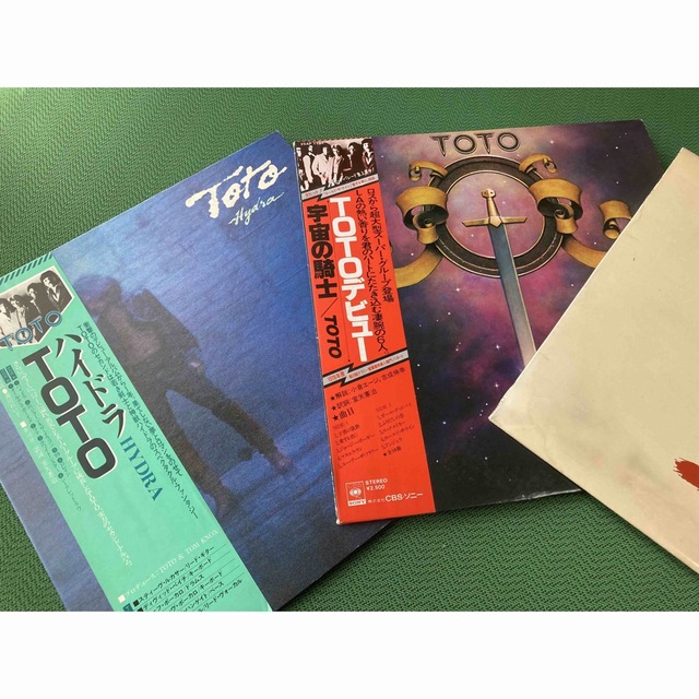 TOTO LP3枚 エンタメ/ホビーのCD(ポップス/ロック(洋楽))の商品写真