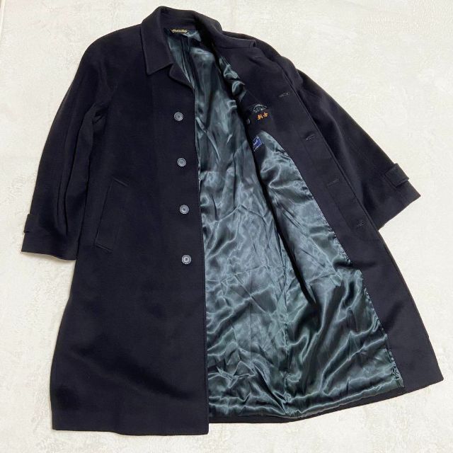 美品✨ ステファノランディー ロングコート 極上カシミヤ100% 黒