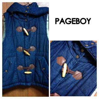 ページボーイ(PAGEBOY)のPAGE BOY...*ダッフルベスト(ダウンベスト)