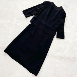 美品】東京ソワール 礼服 スーツ セットアップ フォーマル 黒の通販 by