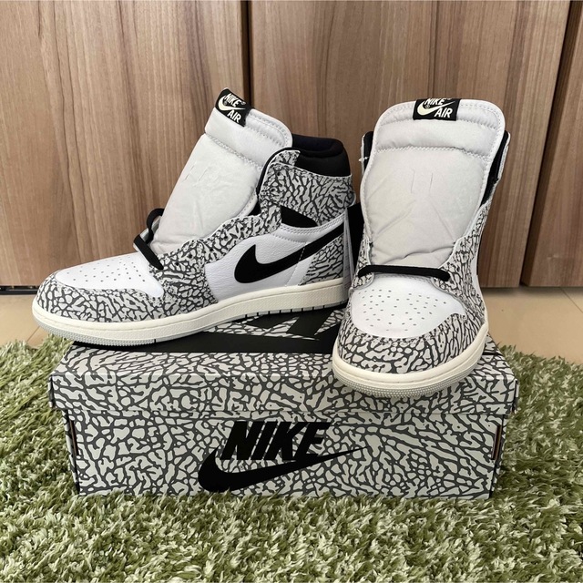 Air Jordan1 High OG White Cement 28cm