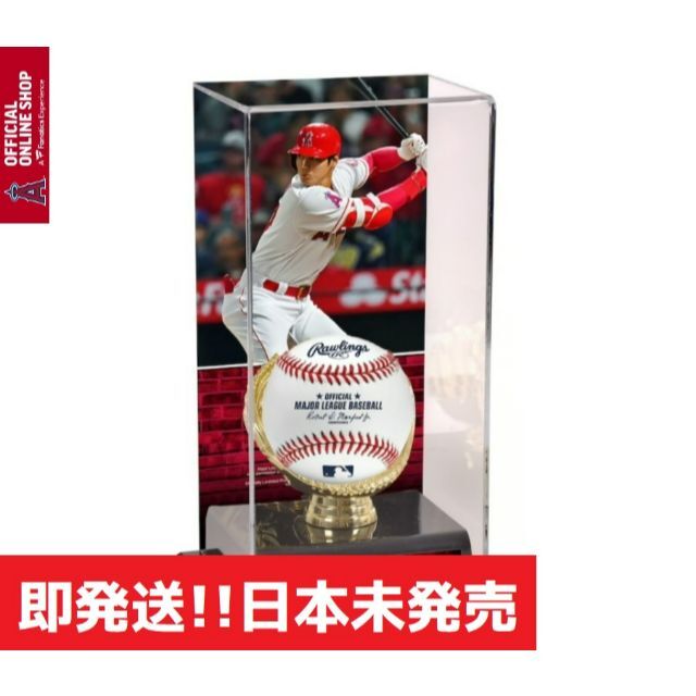 仕様ブランドMLB 大谷翔平 2018 AL 新人王記念 最優秀選手 ボールディスプレイ