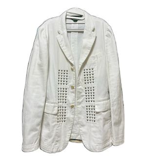 コムデギャルソン(COMME des GARCONS)の⭐️破格⭐️ コムデギャルソン　ホワイトジャケット(Gジャン/デニムジャケット)