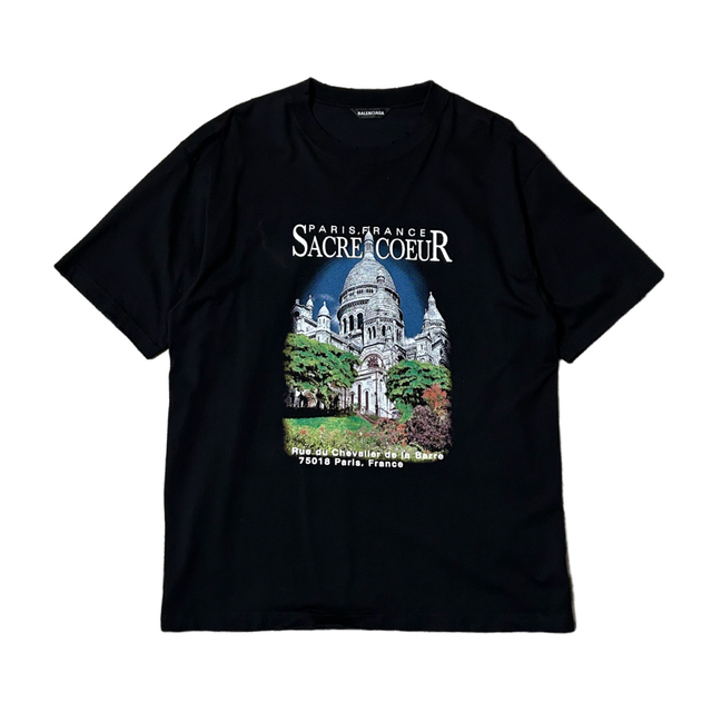 Balenciaga バレンシアガ Sacre Coeur ブラック Tシャツ