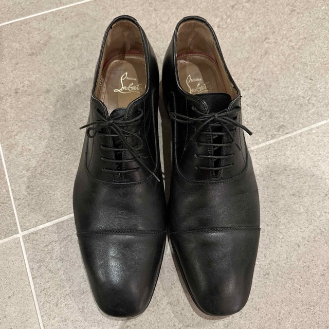 美品 クリスチャンルブタン   革靴 39ハーフ(24.5cm相当) ブラック