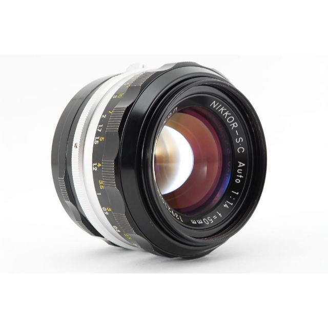 超美品 ニコン NIKKOR-S・C Auto f1.4 50mm Y620 ディズニープリンセス