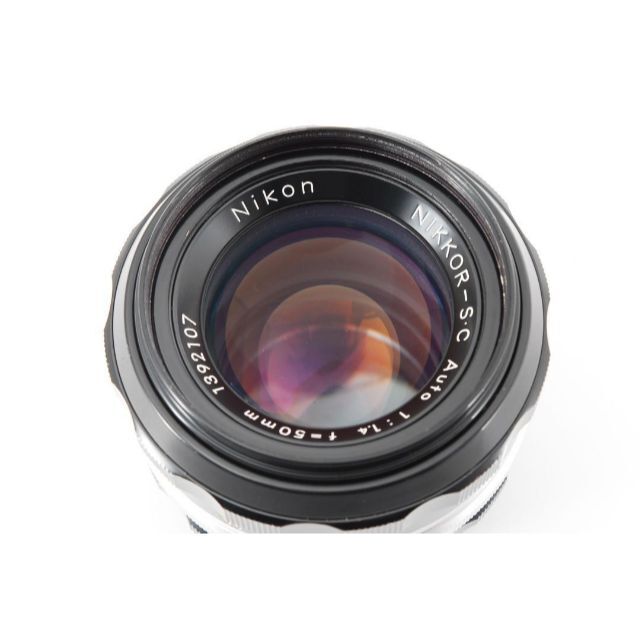 超美品 ニコン NIKKOR-S・C Auto f1.4 50mm Y620 ディズニープリンセス