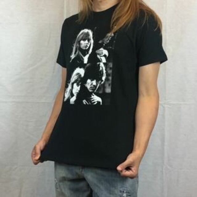 新品 パティボイド おしゃれモデル ジョージハリスン BEATLES  Tシャツ メンズのトップス(Tシャツ/カットソー(半袖/袖なし))の商品写真