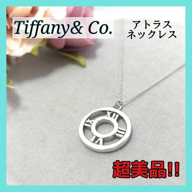 超美品✨TIFFANY & Co ティファニー アトラス メダリオン ネックレス