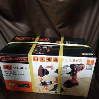 （610）ブラック＆デッカー マルチツールプラス18Vリチウム EVO185P1(工具/メンテナンス)