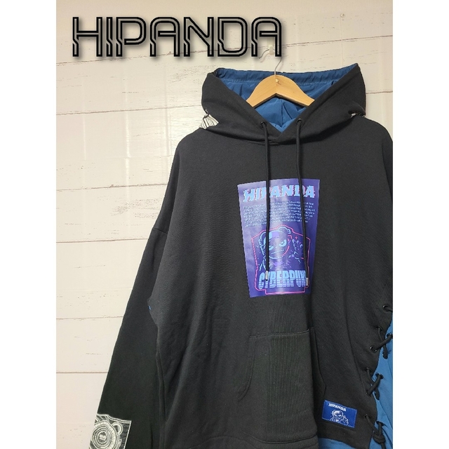 《超希少》HIPANDA ヒッパンダ プルオーバーパーカー