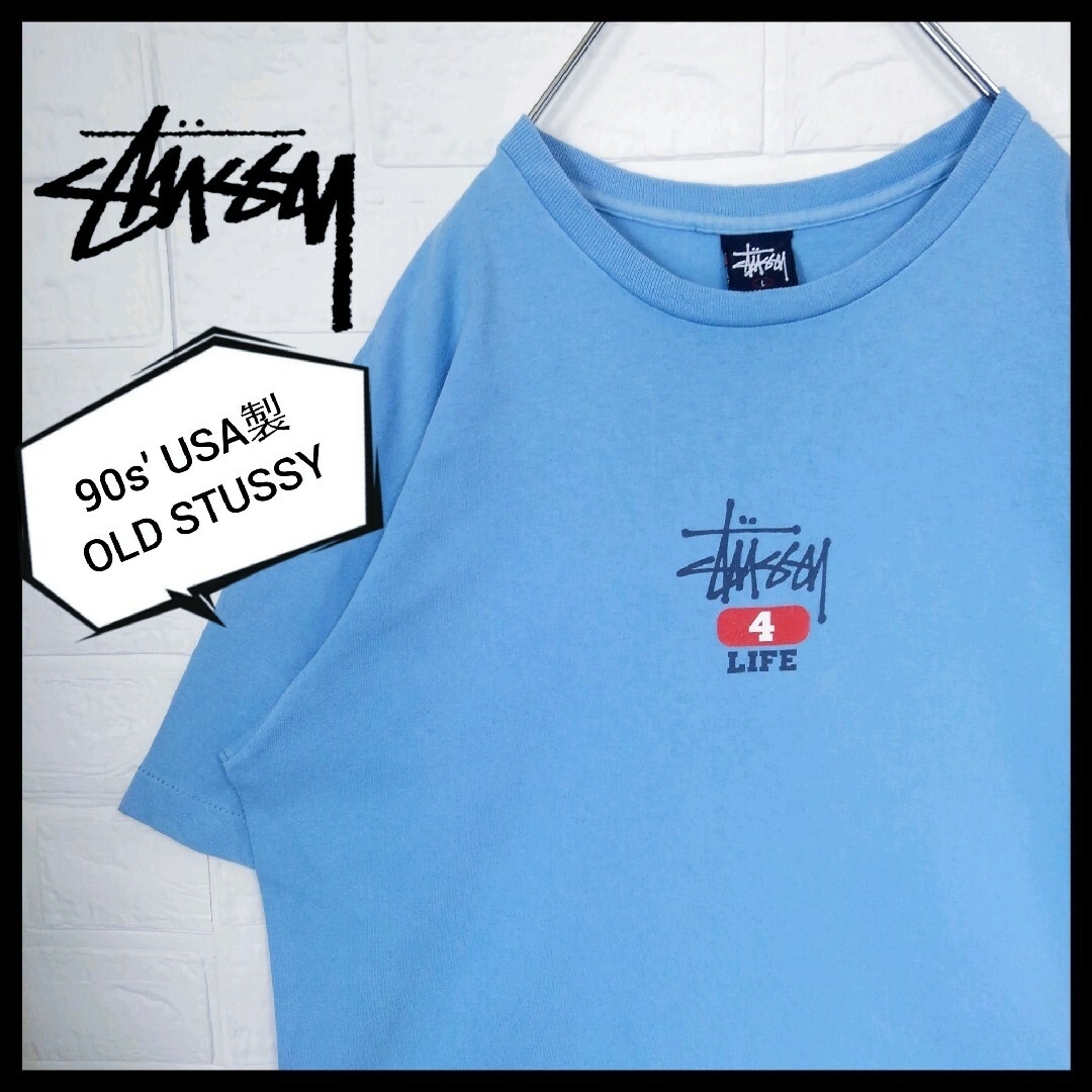 《STUSSY(ステューシー)》90s USA製　OLD STUSSY Tシャツ