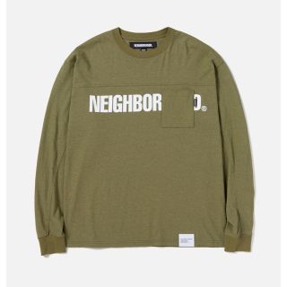 ネイバーフッド(NEIGHBORHOOD)のS NEIGHBORHOOD LOGO PRINT CREWNECK LS(Tシャツ/カットソー(七分/長袖))