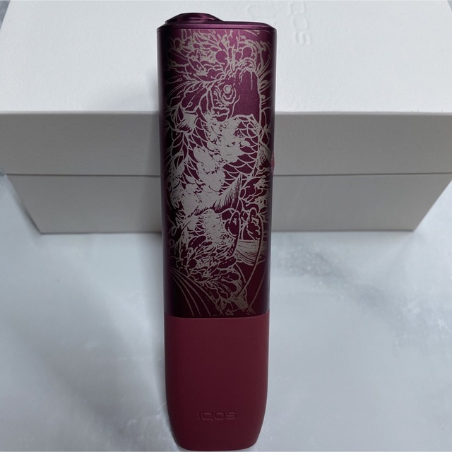 iQOS ILUMA ONE アイコス イルマ ワン 鯉 滝登り 菊 加工 赤 - 通販