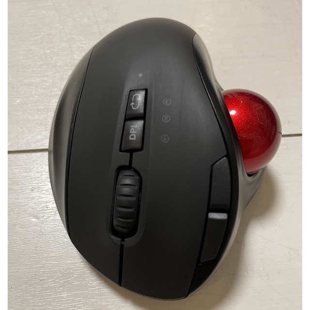 トラックボール ワイヤレスマウス 瞬時接続 無線2.4GHz/Bluetooth