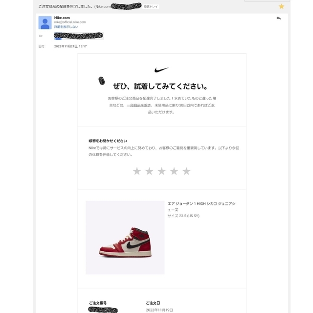 Jordan Brand（NIKE）(ジョーダン)の23.5cm Nike AirJordan1 High Lost & Found レディースの靴/シューズ(スニーカー)の商品写真