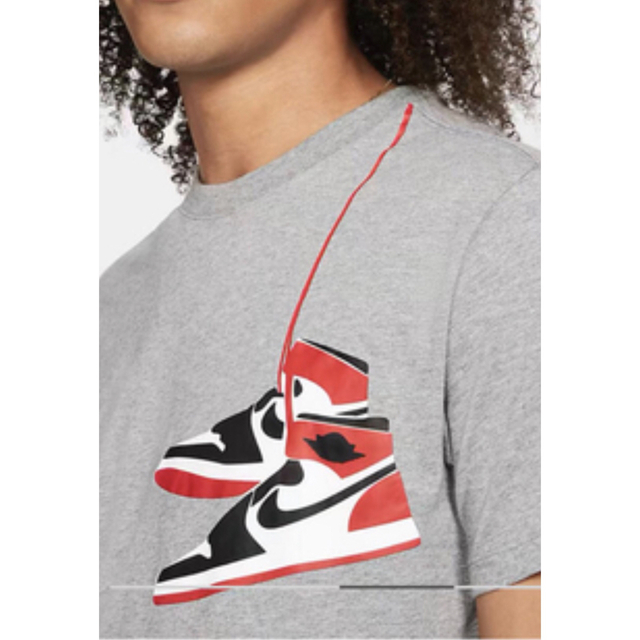 NIKE(ナイキ)のジョーダン　Tシャツ　グレー　XLサイズ メンズのトップス(Tシャツ/カットソー(半袖/袖なし))の商品写真