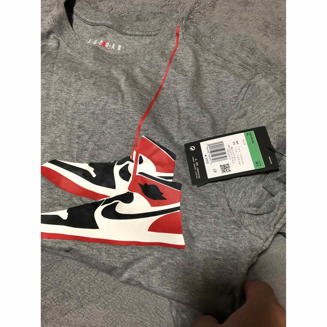 NIKE(ナイキ)のジョーダン　Tシャツ　グレー　XLサイズ メンズのトップス(Tシャツ/カットソー(半袖/袖なし))の商品写真