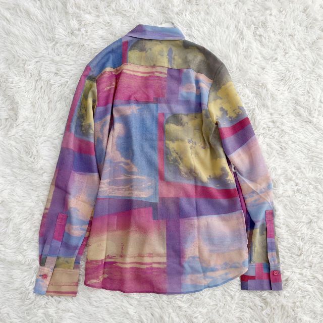 Paul Smith(ポールスミス)の新品　ポールスミス　スペースフォトプリント　セットアップ　総柄 レア　希少 レディースのワンピース(ロングワンピース/マキシワンピース)の商品写真