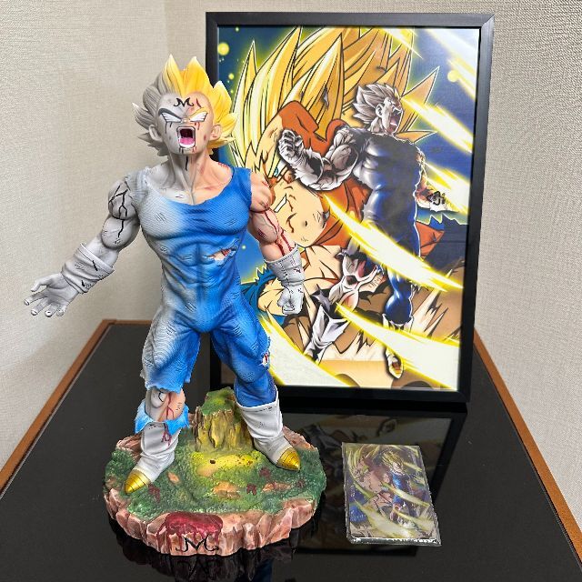 ドラゴンボール 魔人ベジータ 自爆 フィギュア ガレージキット 1/6スケール