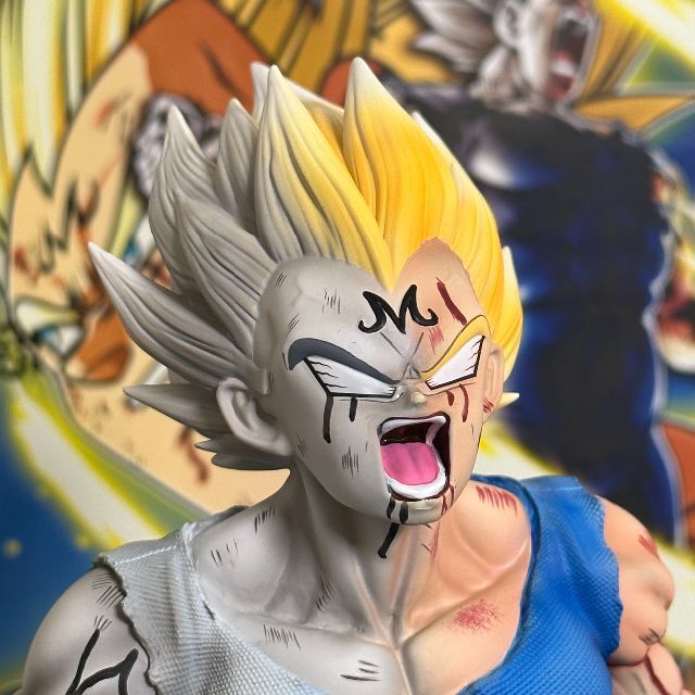 ドラゴンボール 魔人ベジータ 自爆 フィギュア ガレージキット