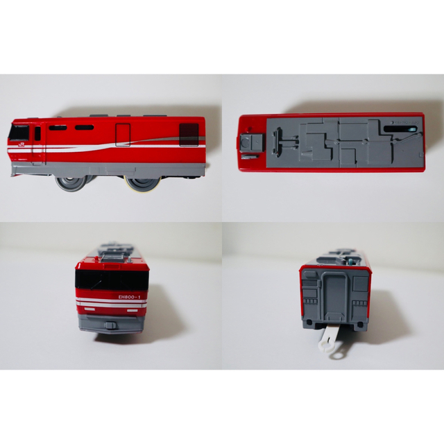 Takara Tomy(タカラトミー)のプラレール　電気機関車+貨車4両セット エンタメ/ホビーのおもちゃ/ぬいぐるみ(鉄道模型)の商品写真