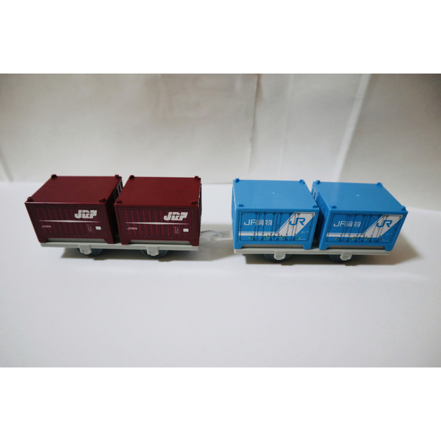 Takara Tomy(タカラトミー)のプラレール　電気機関車+貨車4両セット エンタメ/ホビーのおもちゃ/ぬいぐるみ(鉄道模型)の商品写真
