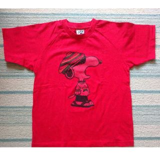 スヌーピー(SNOOPY)の≪値下げ宣言≫スヌーピーTシャツ赤【新品・未使用】【送料込み】(Tシャツ(半袖/袖なし))