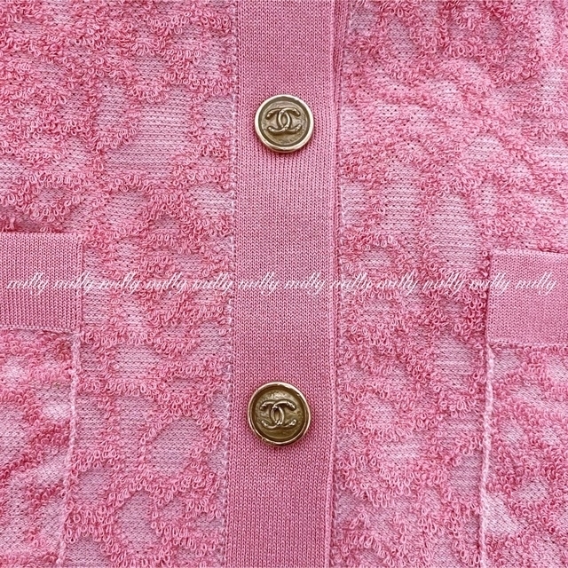 ご成約済みです【CHANEL】2021希少カメリアドレスカーディガン