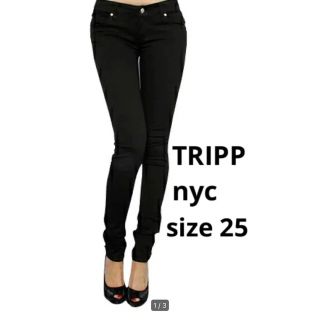 トリップニューヨークシティ(Tripp NYC)の新品送料込み　トリップニューヨーク　ブラック　25(スキニーパンツ)