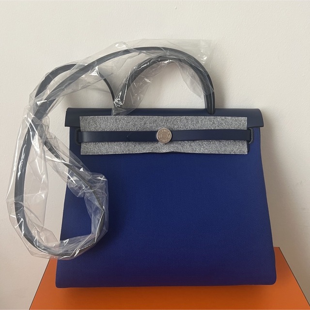 HERMES HerbagZip エールバッグ ジップ31 ブルーエレクトリック 1