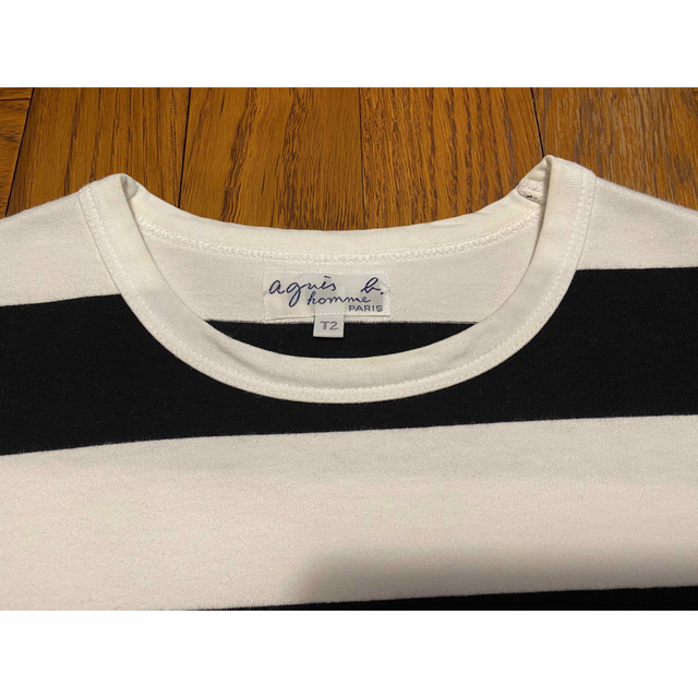 agnes b. - J019 TS ボーダーTシャツの通販 by (*´꒳`*)'s shop