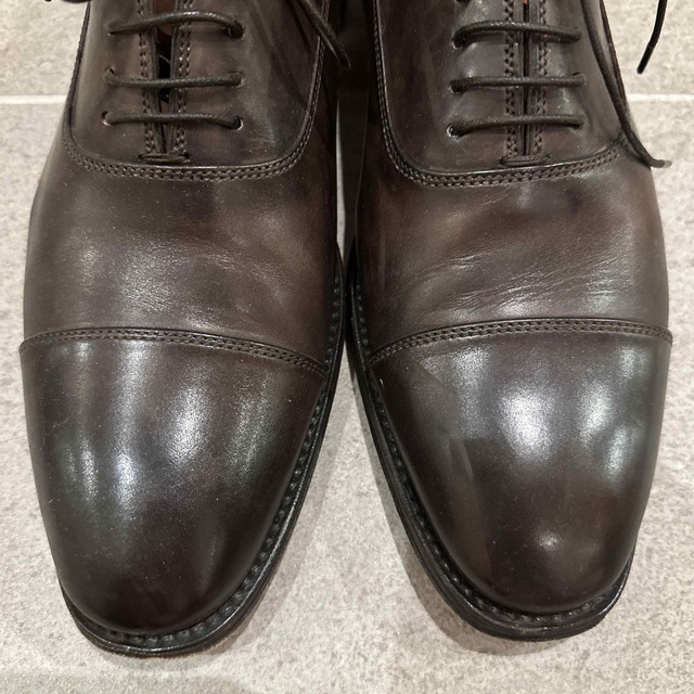 Santoni(サントーニ)のsantoni  ドレスシューズ 革靴　サイズ5 ブラウン メンズの靴/シューズ(ドレス/ビジネス)の商品写真