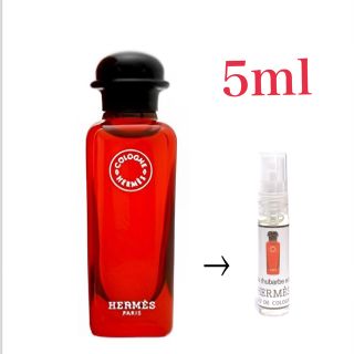 エルメス(Hermes)のHERMESエルメス オードゥルバーブ エカルラット 5ml 天香香水(香水(女性用))