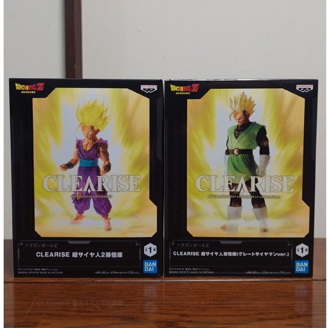 BANPRESTO(バンプレスト)の【最終値下げ】ドラゴンボールZ CLEARISE フィギュア2体セット エンタメ/ホビーのフィギュア(アニメ/ゲーム)の商品写真