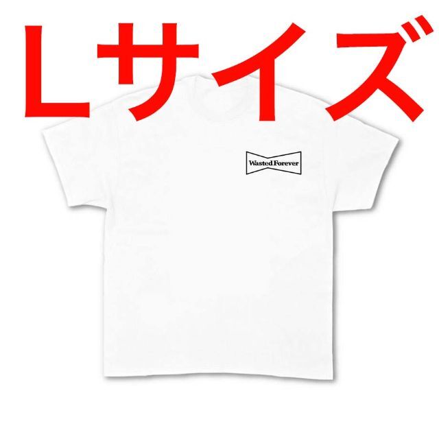 メンズWASTED FOREVER Tee Tシャツ 白 L 黒 L セット