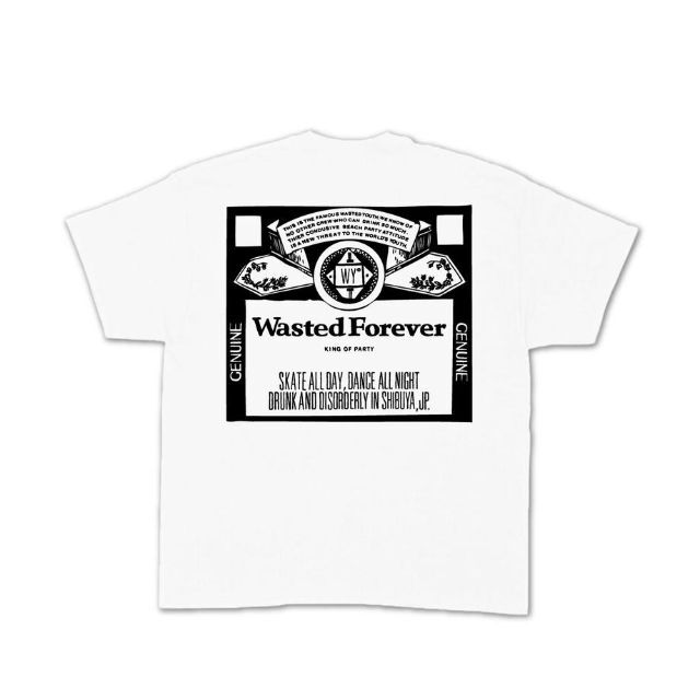 WASTED FOREVER Tee Tシャツ 白 L 黒 L セット 【未使用品】 www 