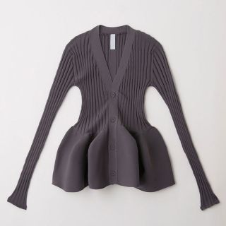 イッセイミヤケ(ISSEY MIYAKE)のCFCL POTTERY CARDIGAN 1 サイズ1 23ss(カーディガン)