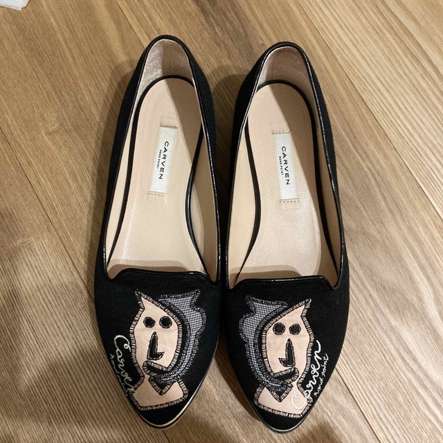 CARVEN カルヴェン ポインテッドツゥ スニーカー - モカシン
