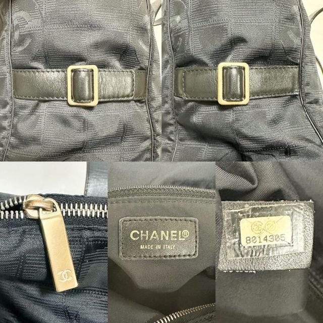 日本製/今治産 美品 CHANEL ニュートラベルライン GM トートバッグ