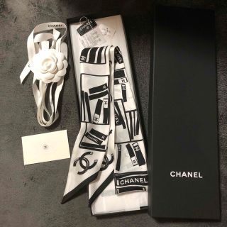 シャネル(CHANEL)の新品 CHANEL ツイリー スカーフ(バンダナ/スカーフ)