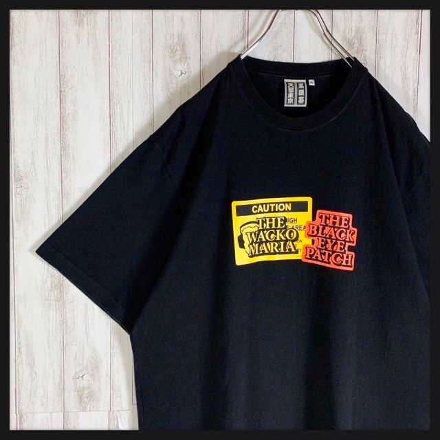 限定コラボ】ブラックアイパッチ×ワコマリア 入手困難 即完売 XL T
