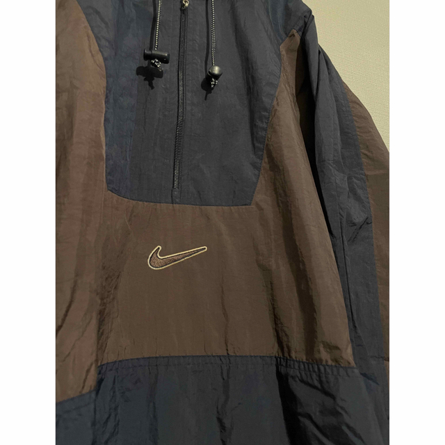 サイズXL実寸単位【希少】90s NIKE ナイキ  アノラックパーカー