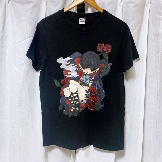 SPINNS(スピンズ)の♡女の子♡イラストプリントTシャツ♡ レディースのトップス(Tシャツ(半袖/袖なし))の商品写真