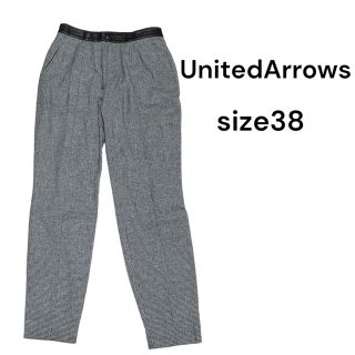 ユナイテッドアローズ(UNITED ARROWS)のユナイテッドアローズ 千鳥格子 ストレートパンツ(カジュアルパンツ)